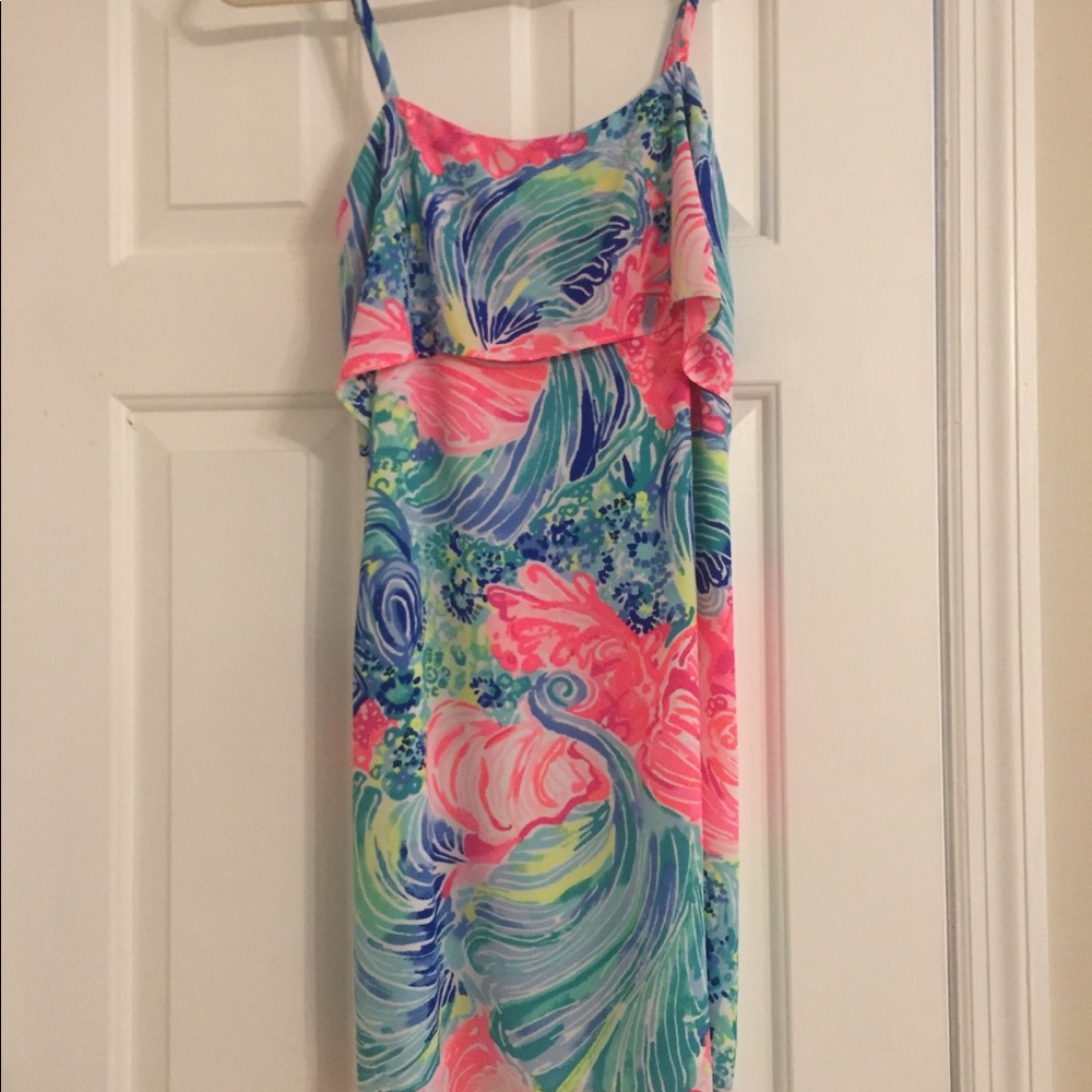 EUC Lilly Pulitzer Beach Please Lexi Bounce Dress - Picture 3 of 6